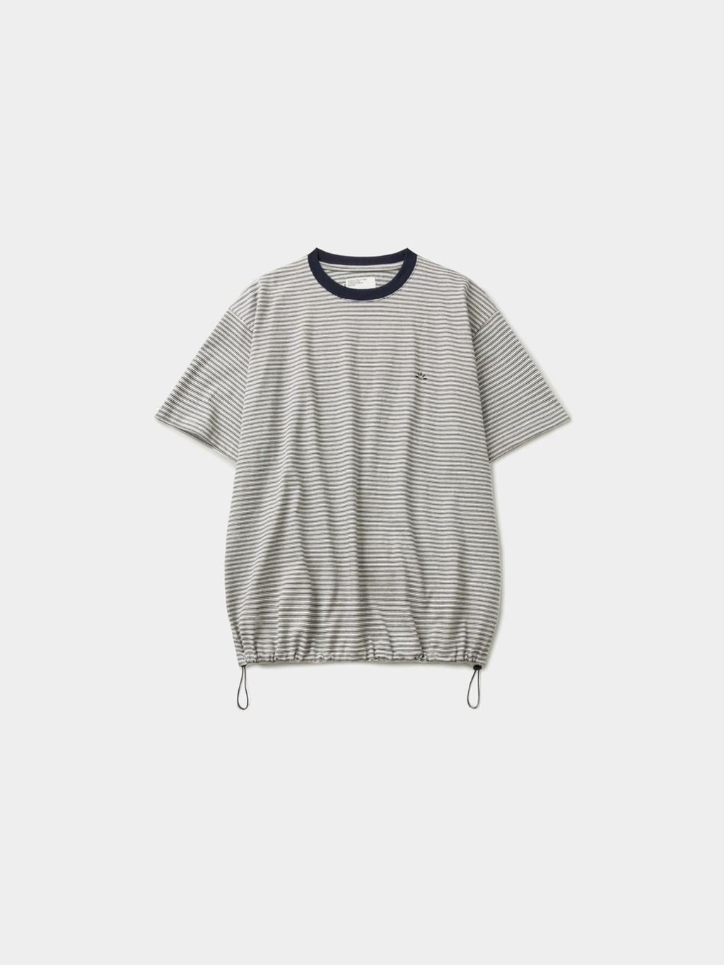 Relaxed Half Stripe String Tee1