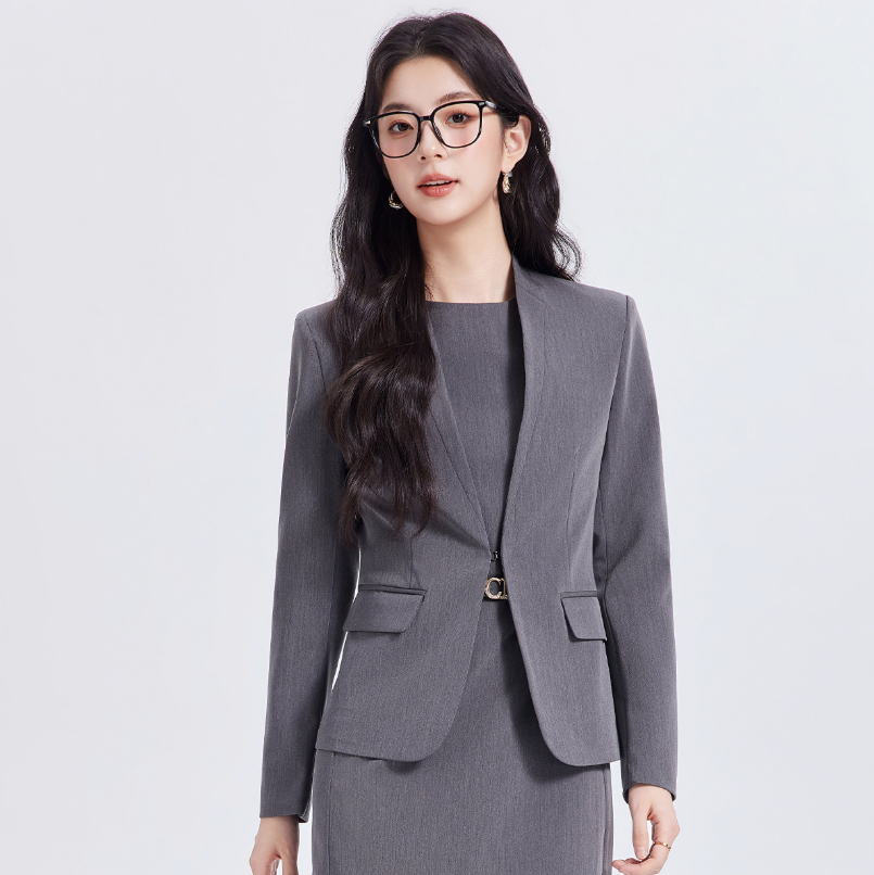Grey-Blazer