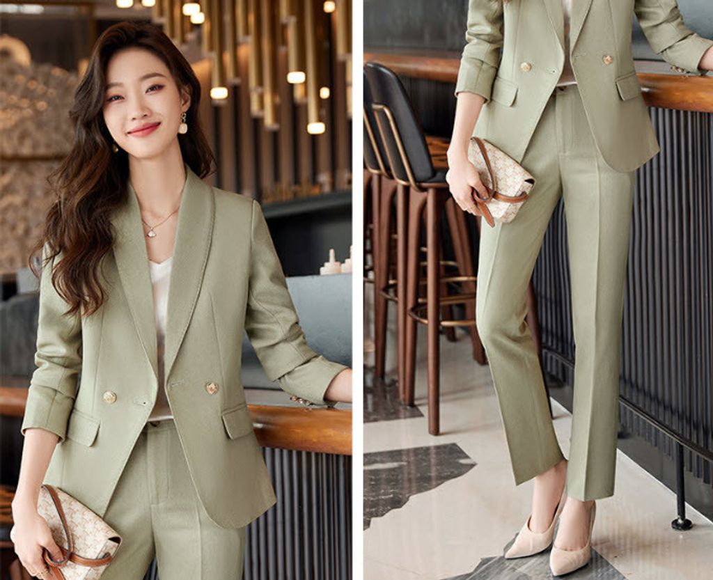 FASHION BLAZER AND PANTS SET KF6424 – Katrina Fashion