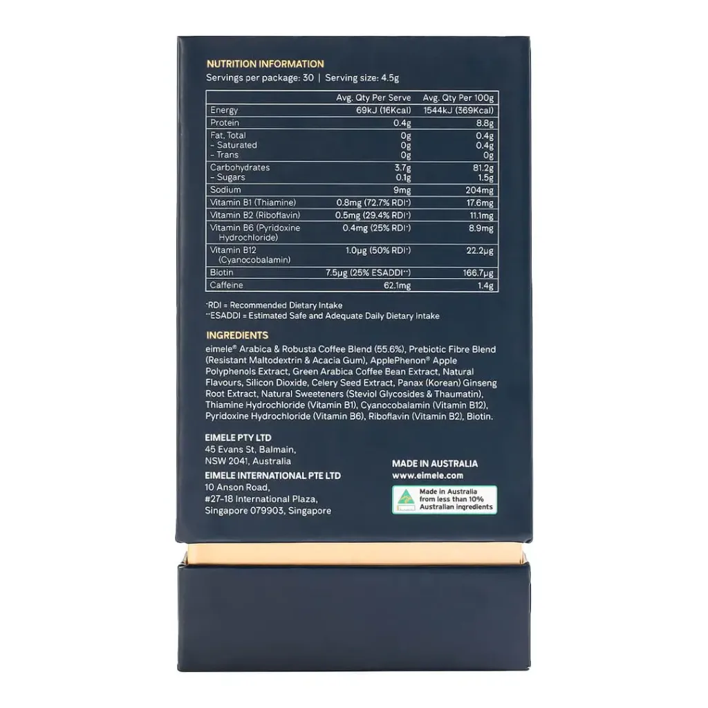 eimele-pro-tabolism-plus-coffee-30-sachets-back