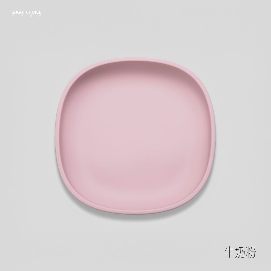 恩點矽膠餐盤-牛奶粉1