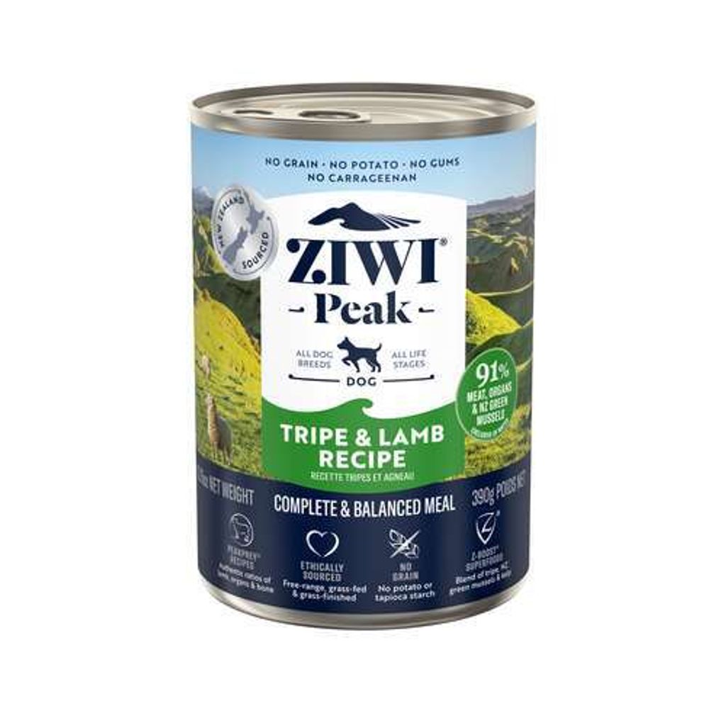 ZIWI-Peak-Originals-Dog-Tripe-Lamb-Can-390g-FOP