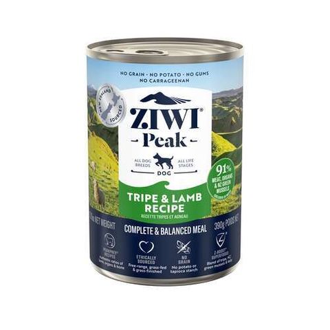 ZIWI-Peak-Originals-Dog-Tripe-Lamb-Can-390g-FOP