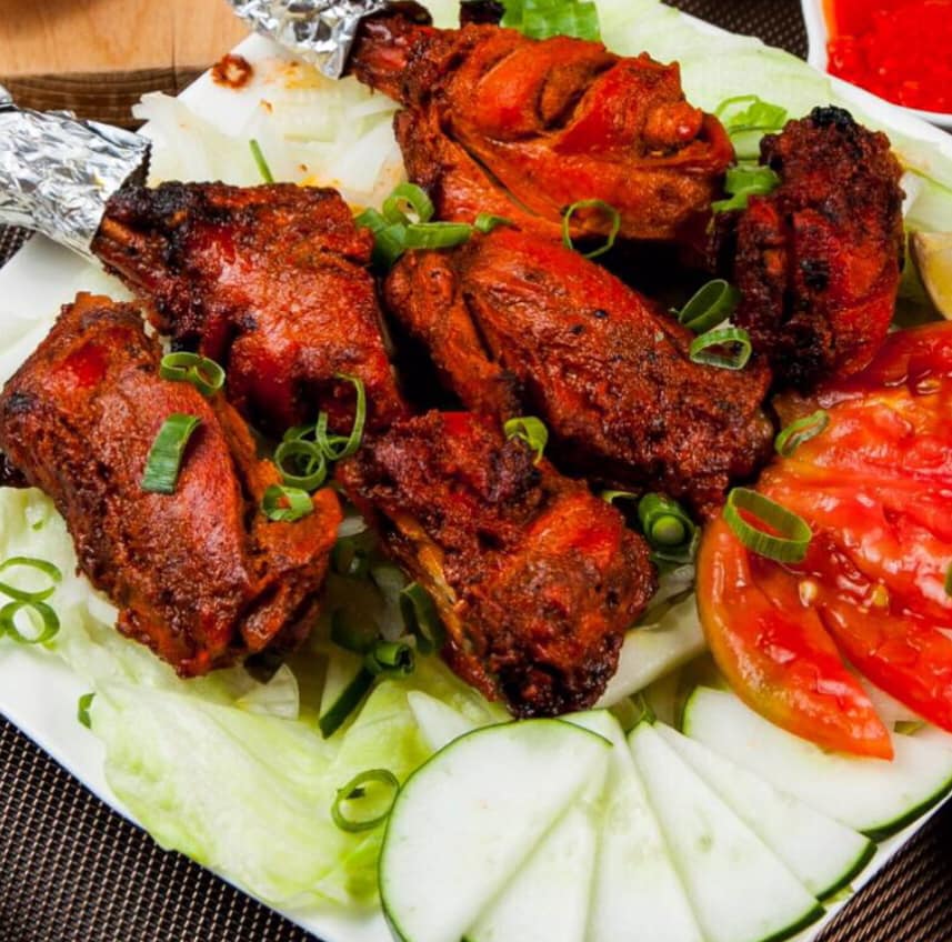 坦都碳烤烤雞腿