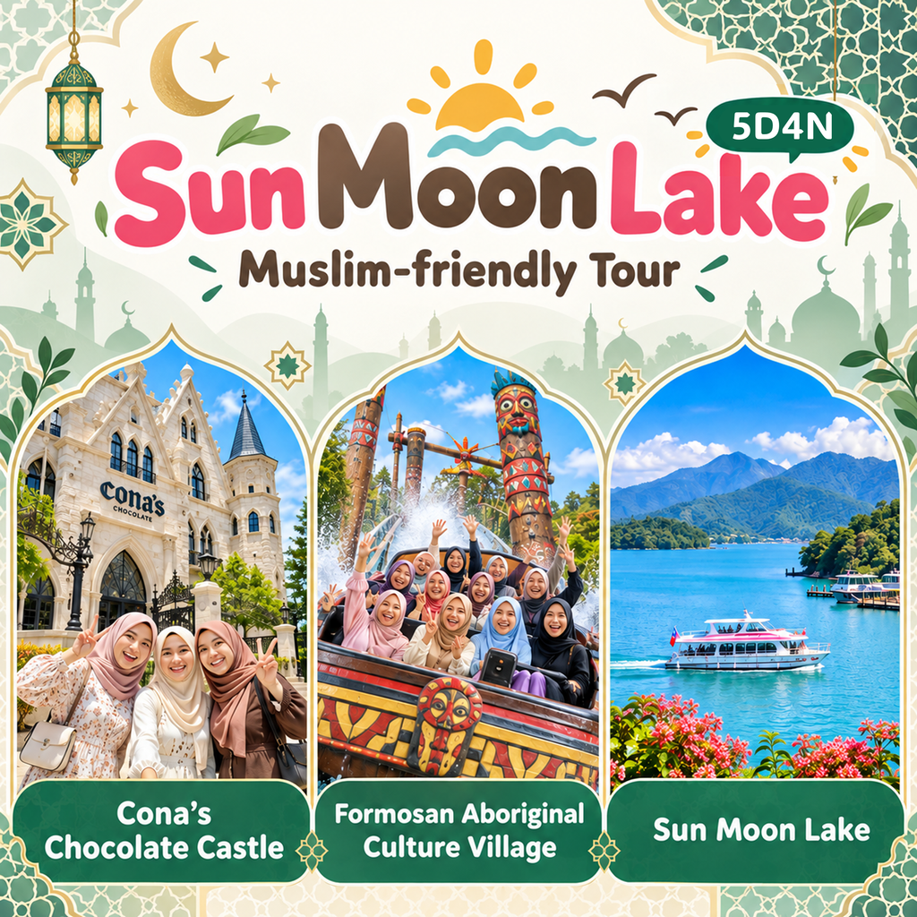 Taiwan 5-Day Tour : Departures Every Sunday - Monday
