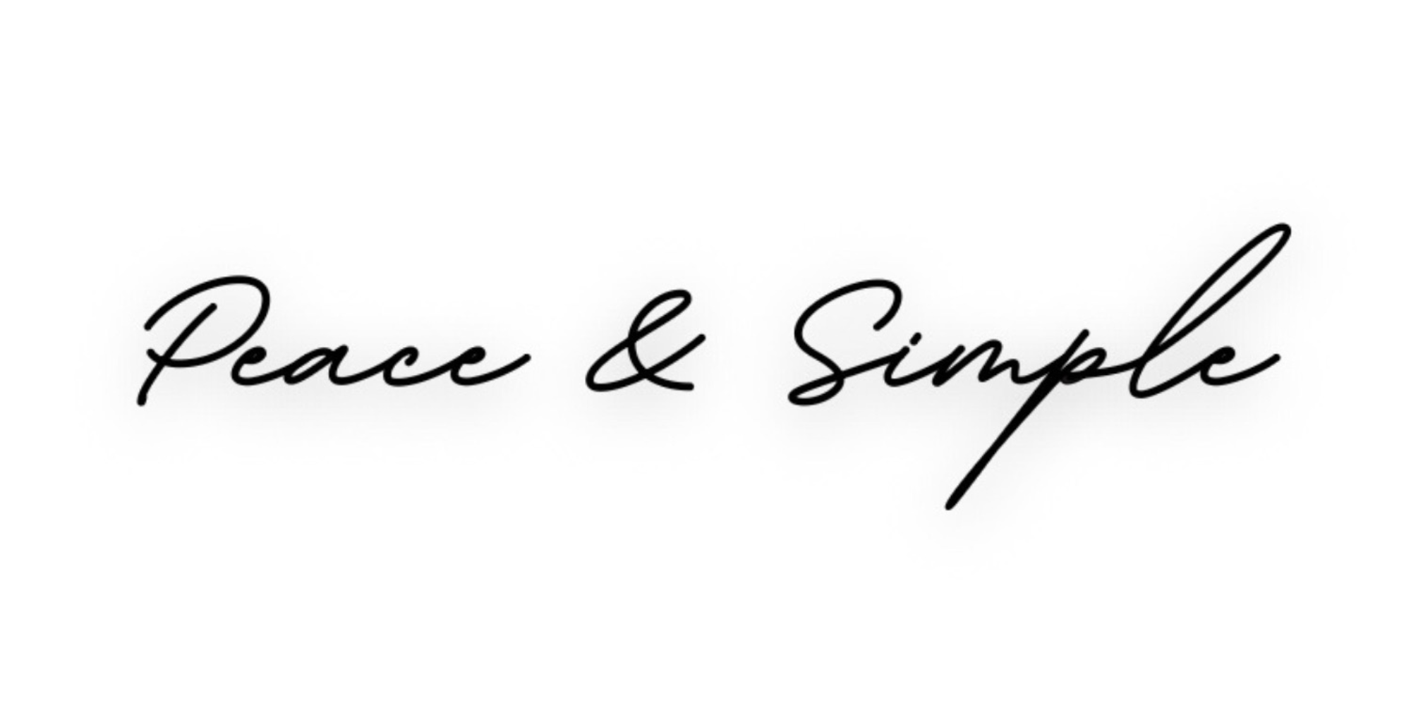 Peace & Simple
