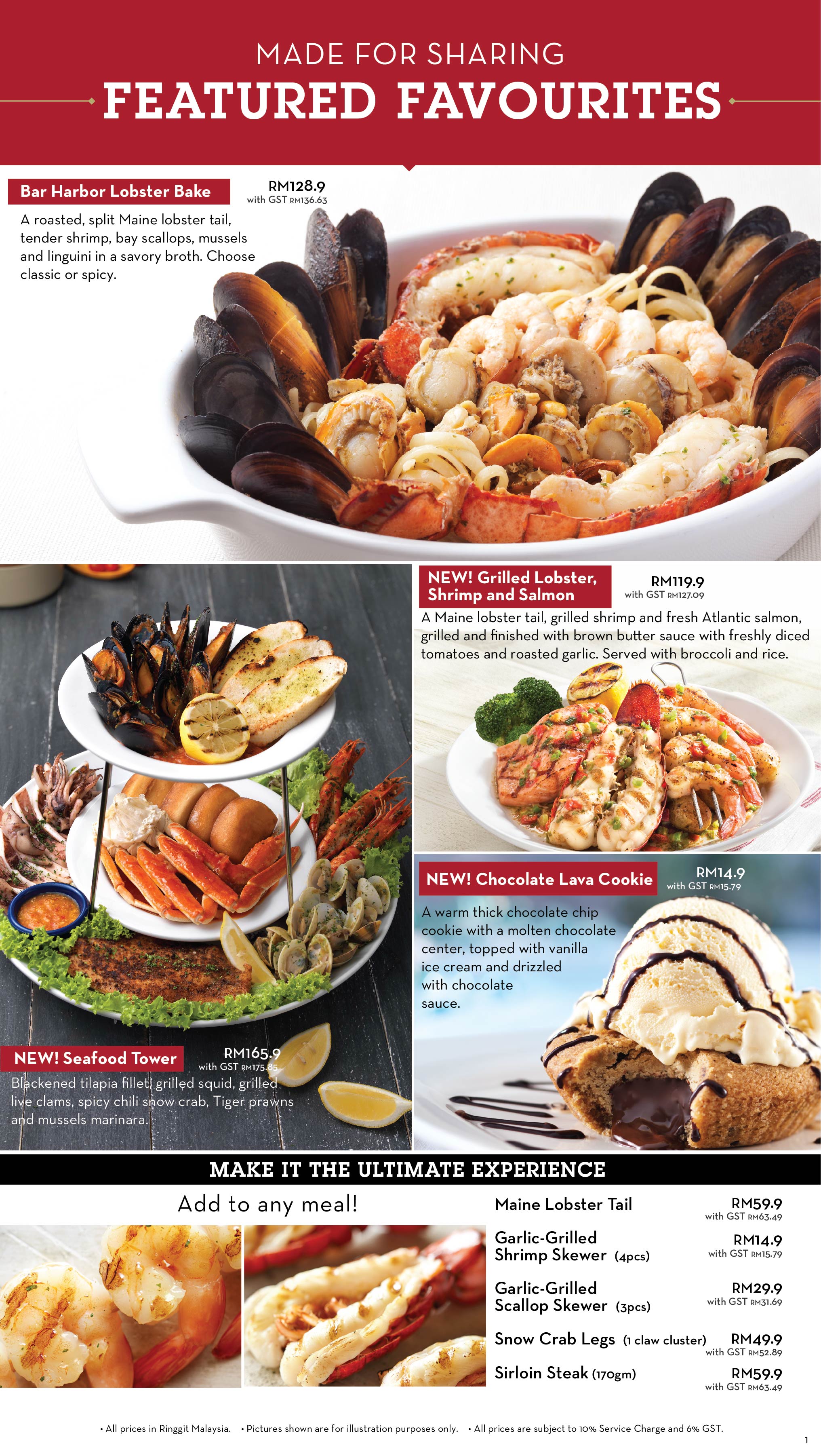 Red Lobster New Menu Libracha