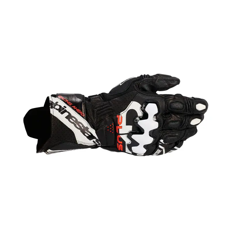 GP PLUS R V3 LEATHER GLOVES黑白