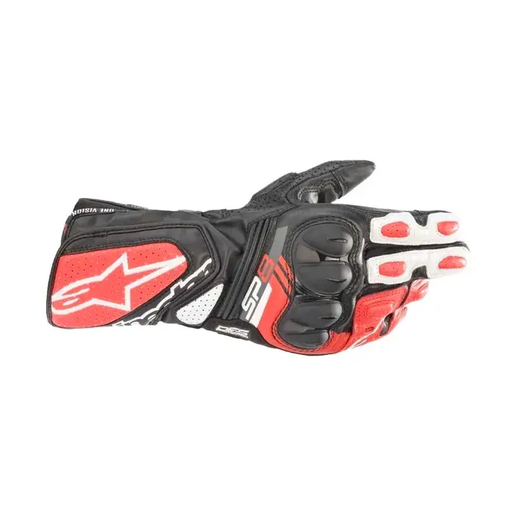 SP-8 V3 GLOVES ASIA黑白亮紅