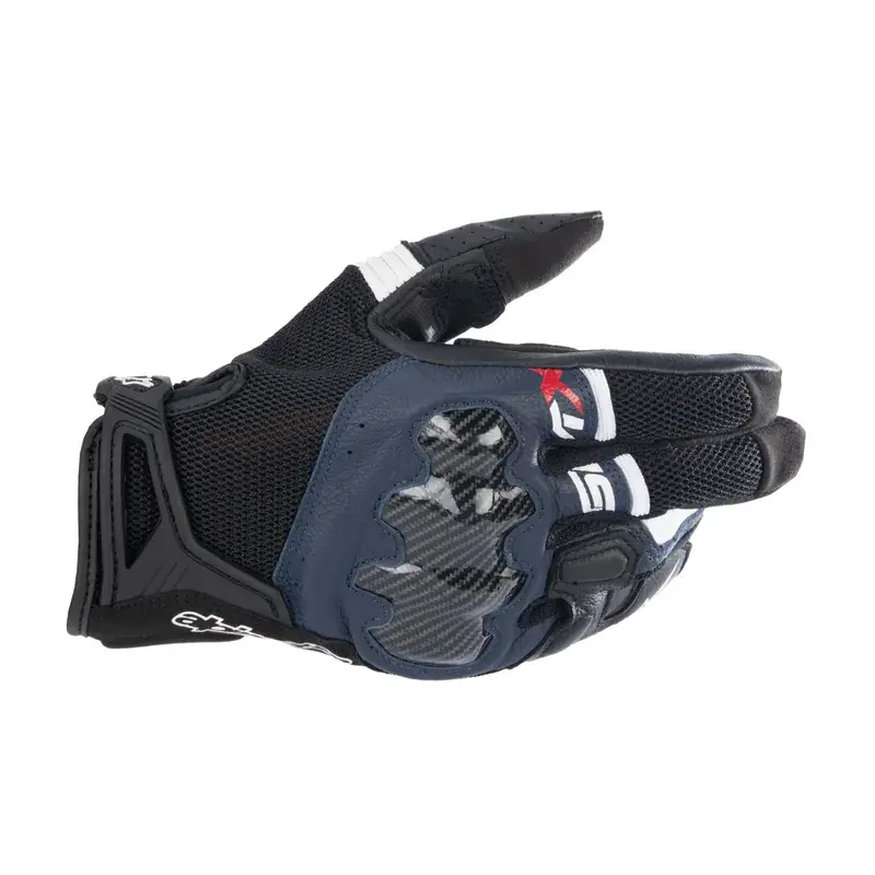 SMX-R GLOVES ASIA黑深藍白