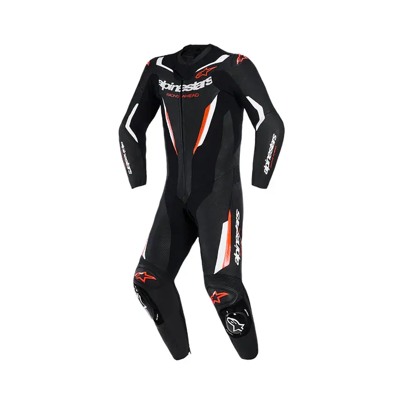 GP FORCE V2 LEATHER SUIT 1 PC黑白螢光紅