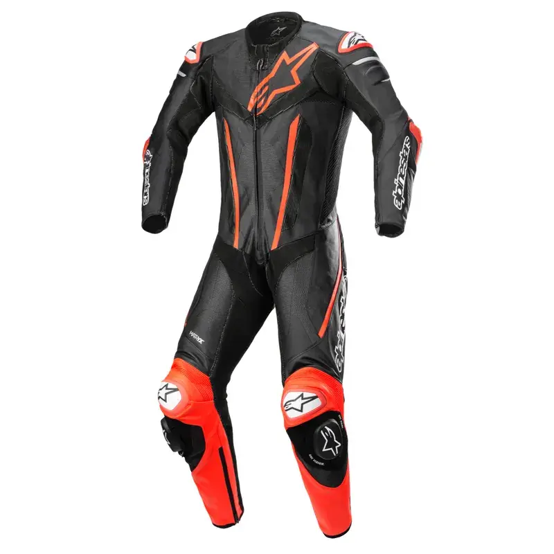 FUSION LEATHER SUIT 1 PC黑紅