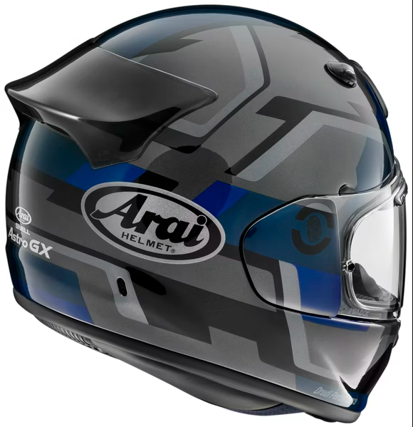 Arai ASTRO-GX Face Blue Face藍色彩繪2