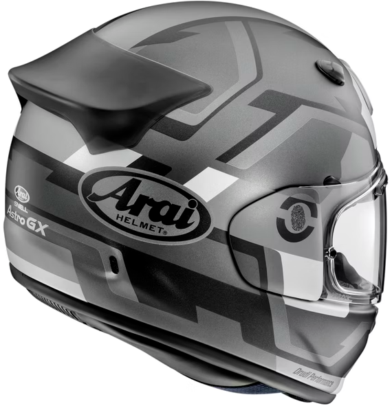 Arai ASTRO-GX Face Gray Frost Face消光灰彩繪2