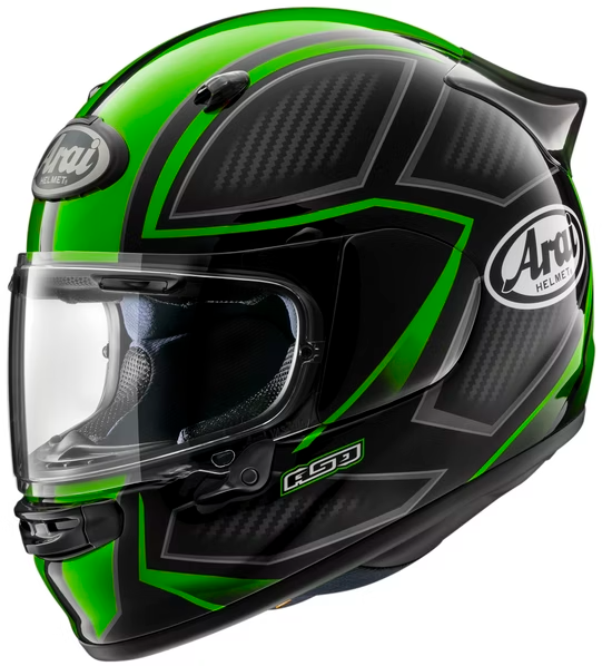 Arai ASTRO-GX Spine Green Spine綠色彩繪