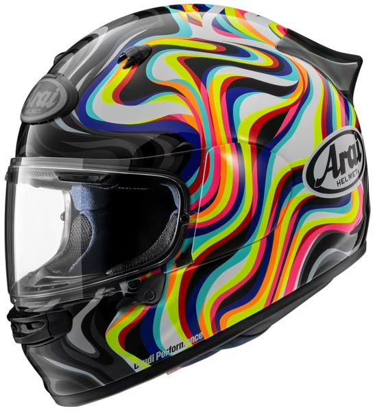 Arai ASTRO-GX Swirl White Swirl白色彩繪