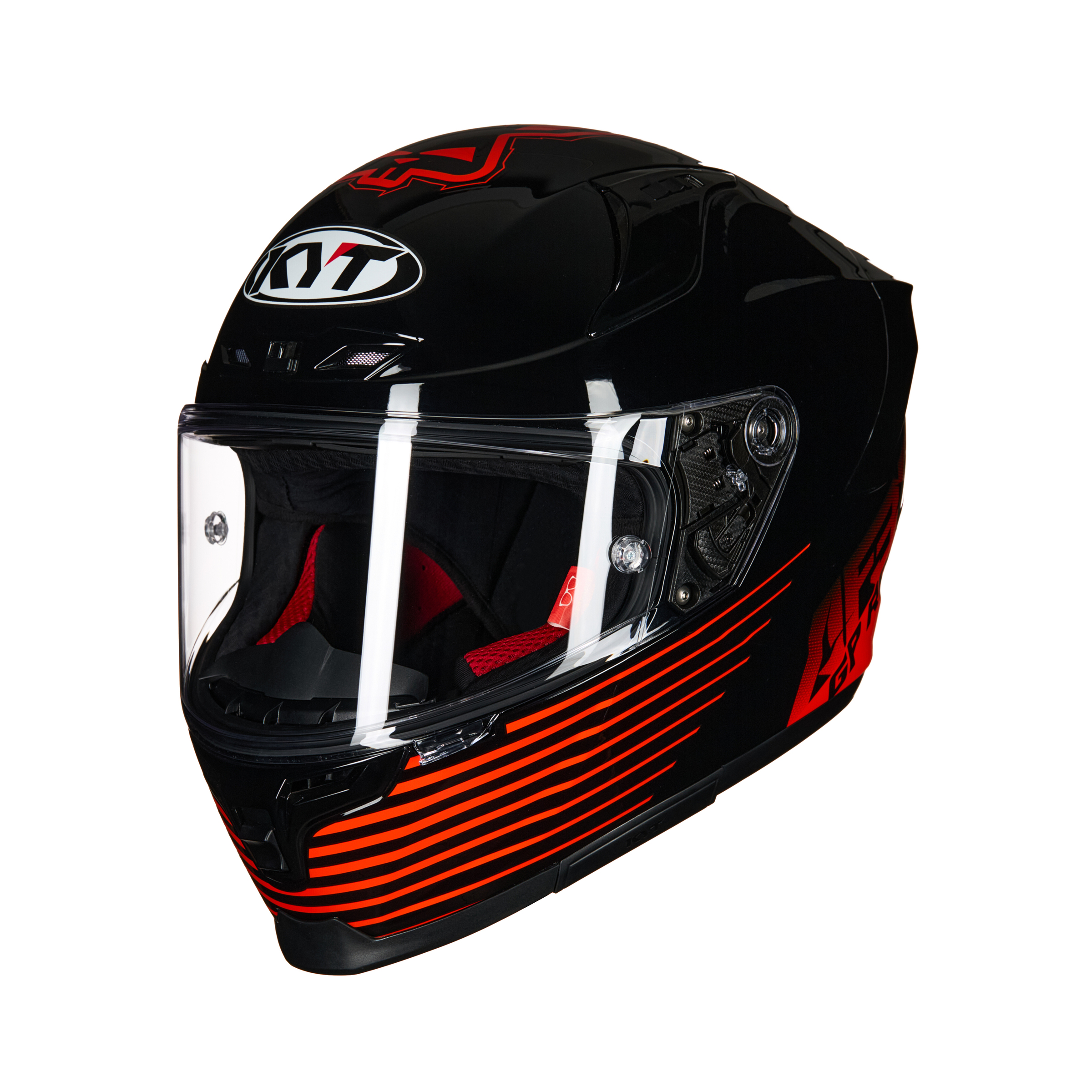 KYT STRIKER ST -12兔子AF37 LIVERY黑紅 (2)