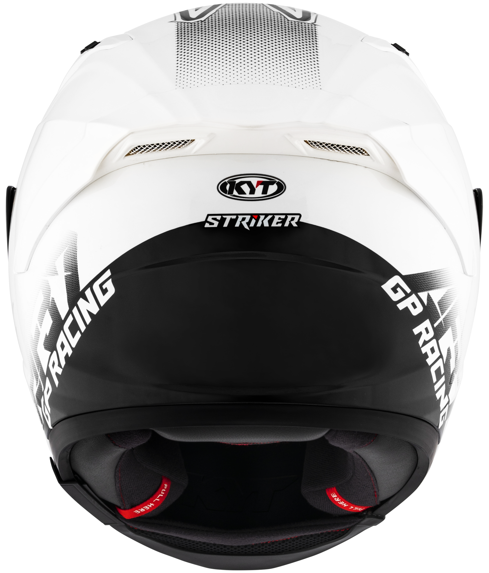 KYT STRIKER ST - 14兔子AF37 LIVERY黑白 (4)