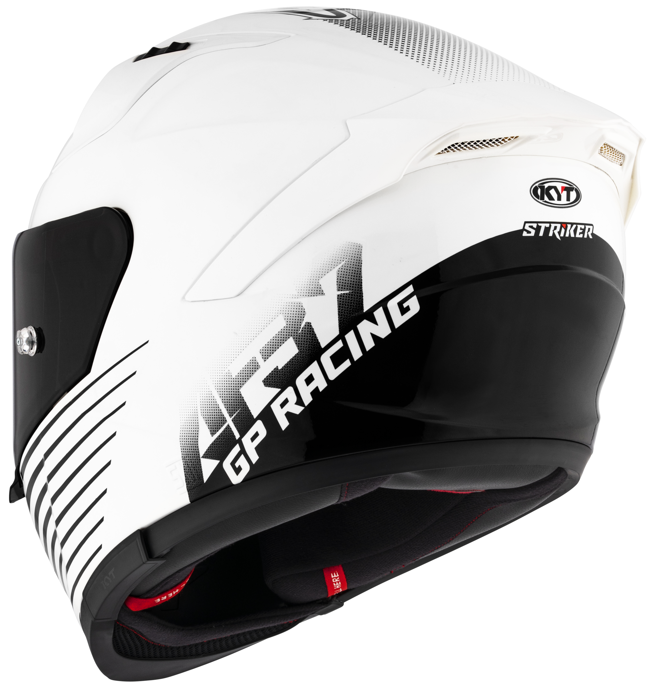 KYT STRIKER ST - 14兔子AF37 LIVERY黑白 (5)