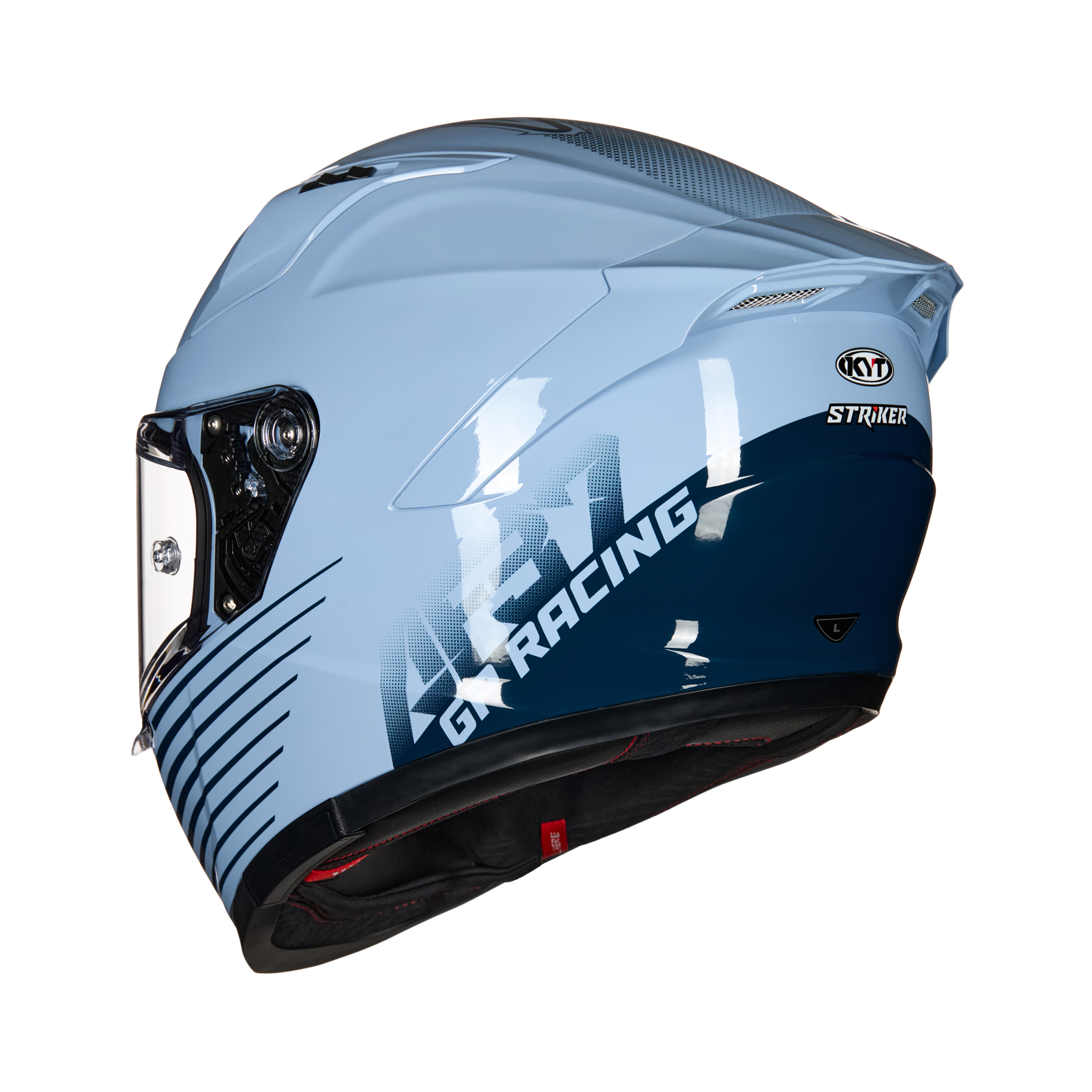 KYT STRIKER ST -11兔子AF37 LIVERY海藍  (4)