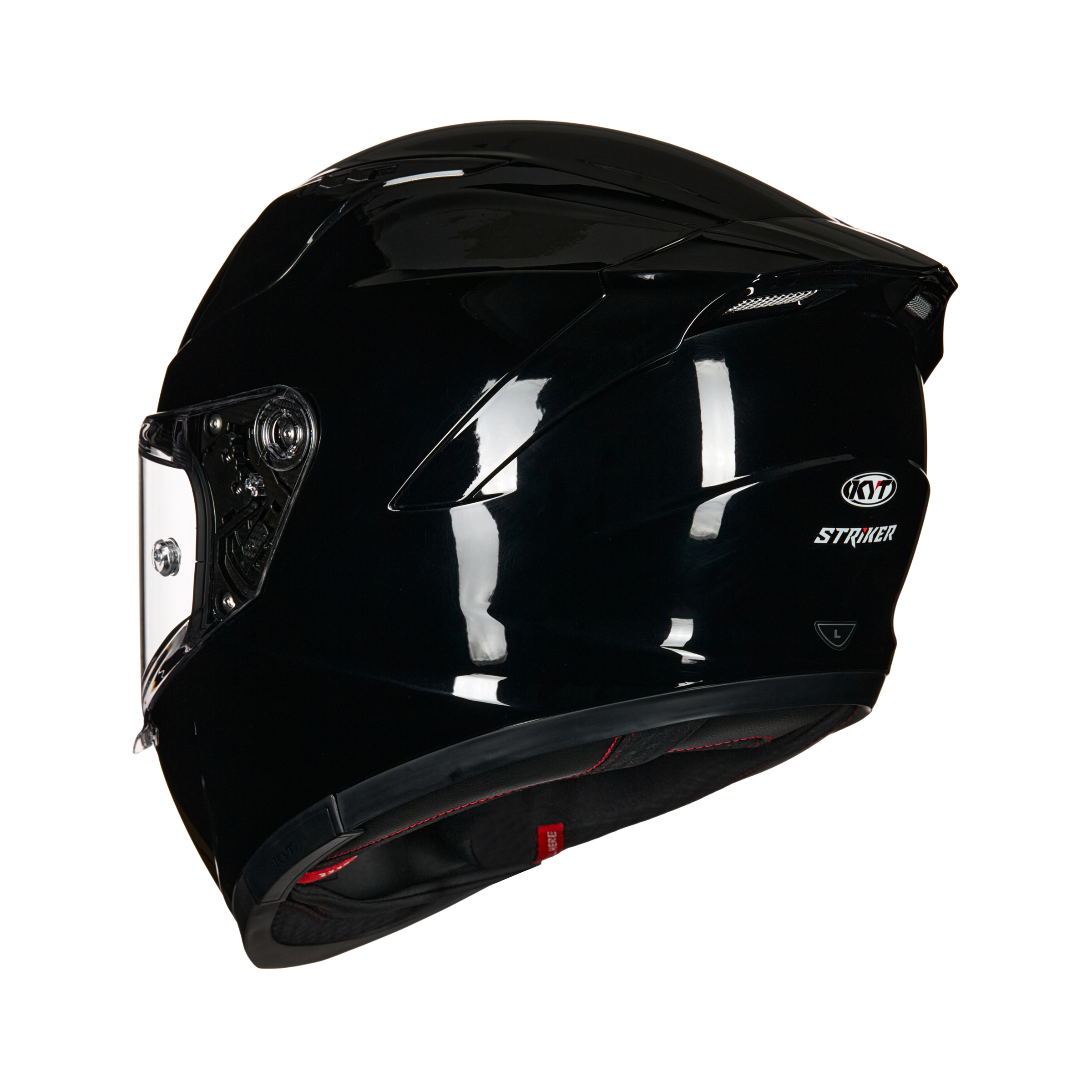 KYT STRIKER ST -01亮光黑  (4)