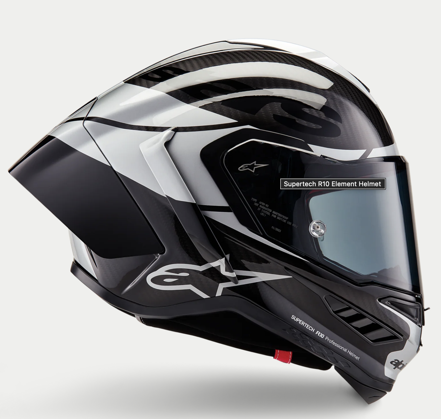 R10 Element Helmet#黑銀 (1)