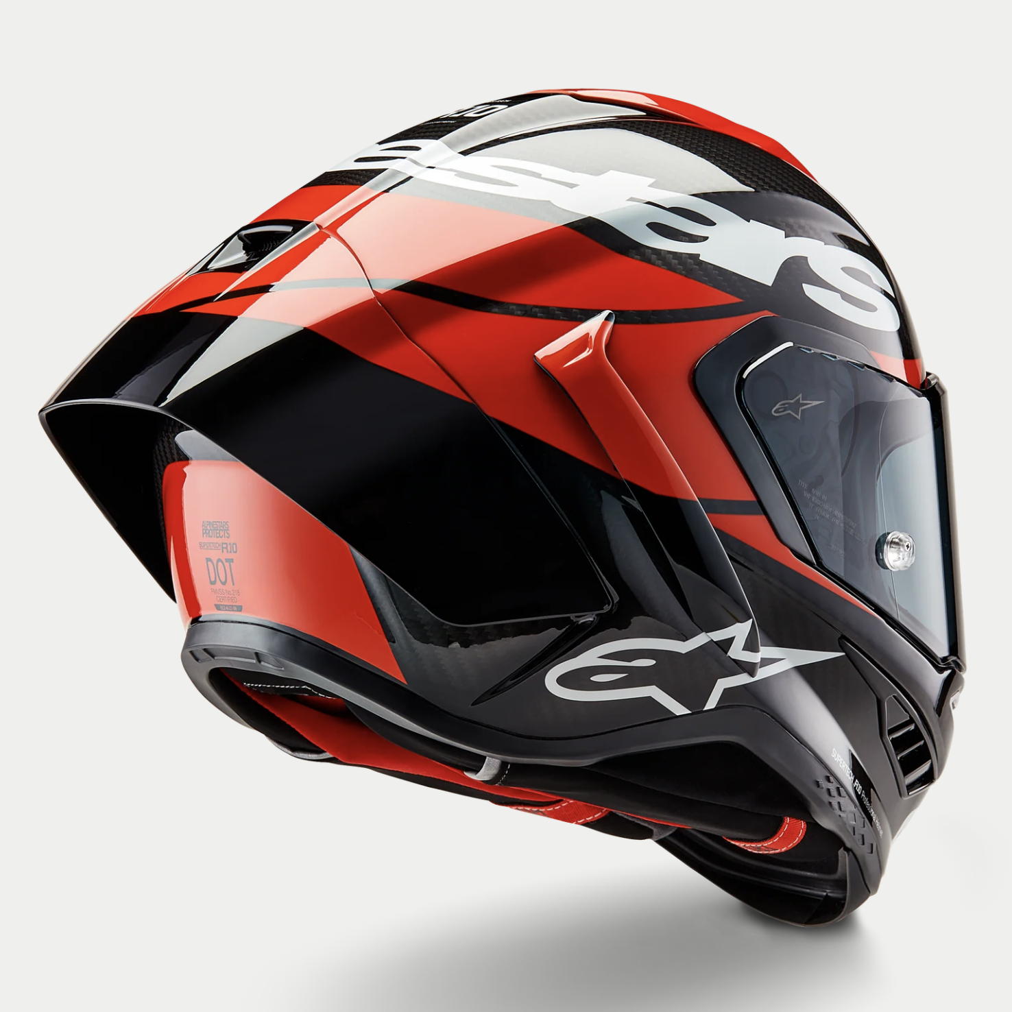 R10 Element Helmet#黑紅白 (1)