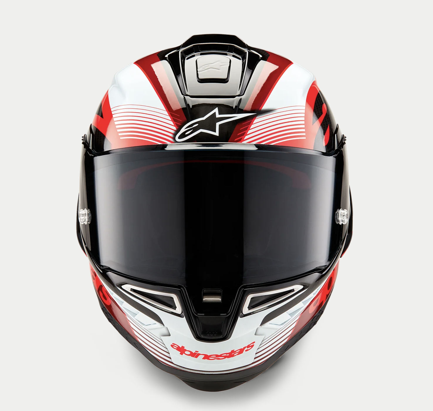 R10 Team Helmet#黑紅白 (7)
