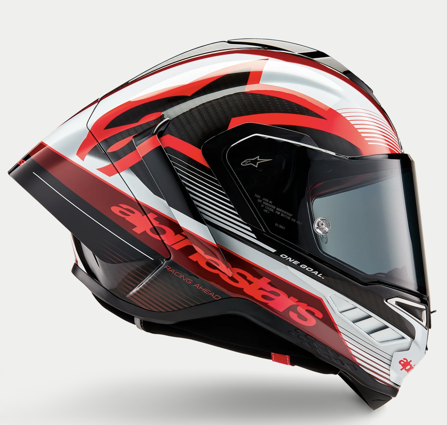 R10 Team Helmet#黑紅白 (2)