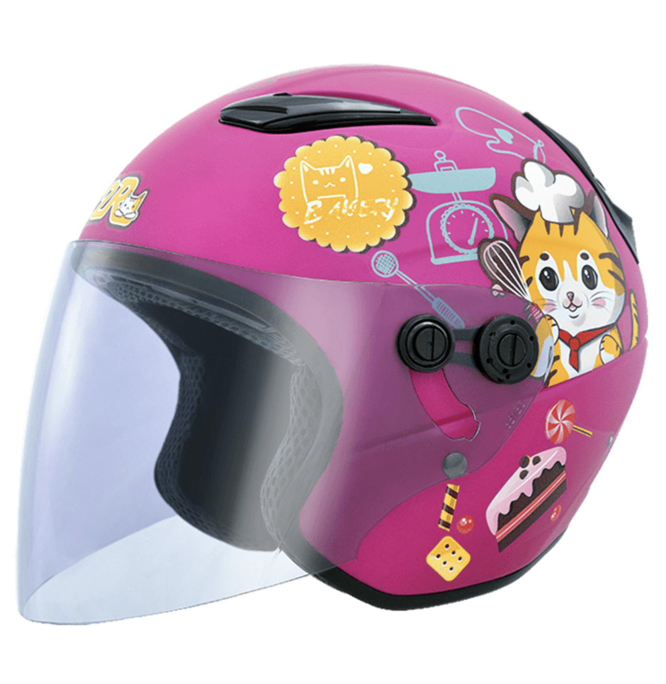 甜甜貓消光桃紅