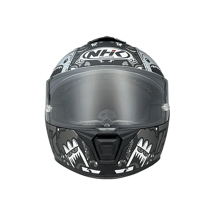 K5R_Doodles_BlackSilverMatte_Front