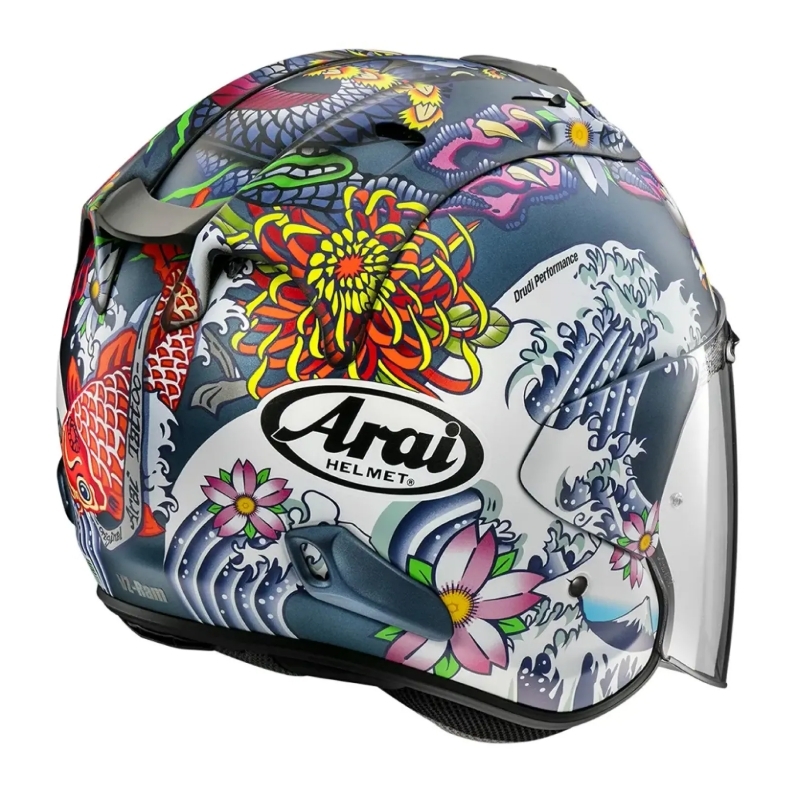 VZ-RAM 彩繪 ORIENTAL 浮世繪藍2