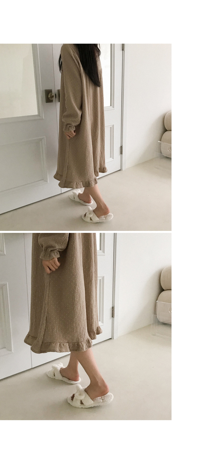 Dot Lace 點點蕾絲 長袖套裝連身裙13