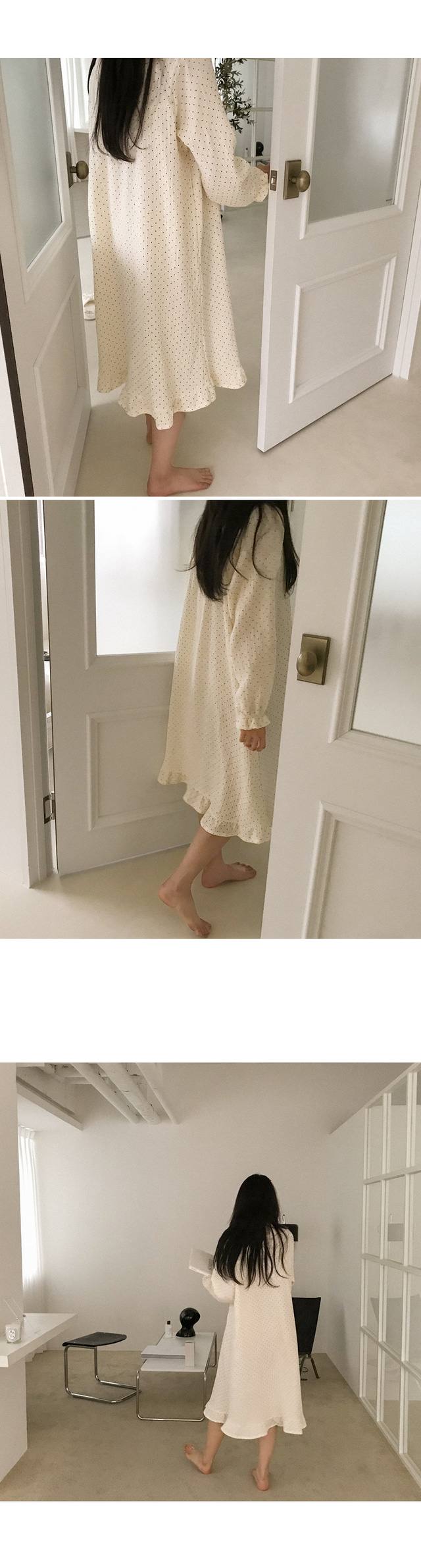 Dot Lace 點點蕾絲 長袖套裝連身裙16