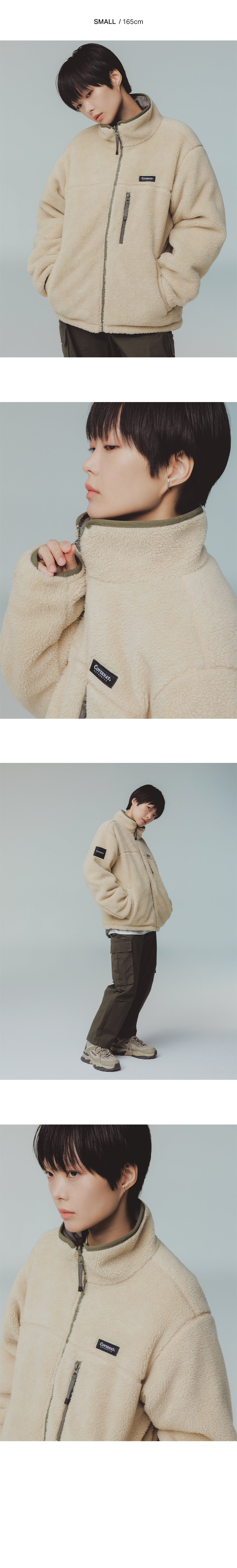 COVERNAT 雙面羊絨 立領外套1