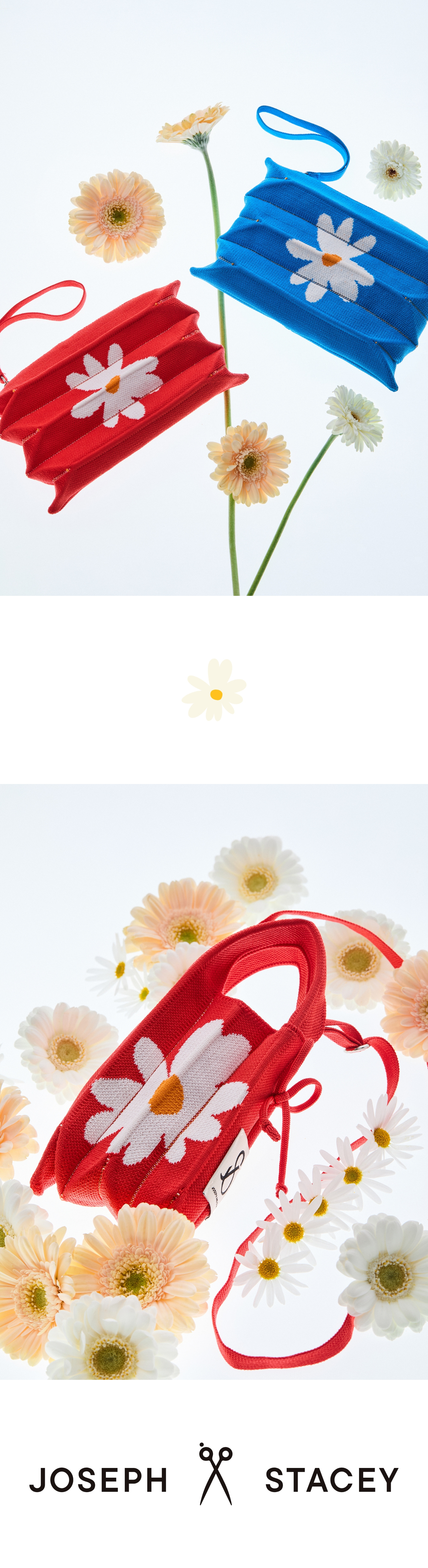 百褶針織包 風琴包 S號