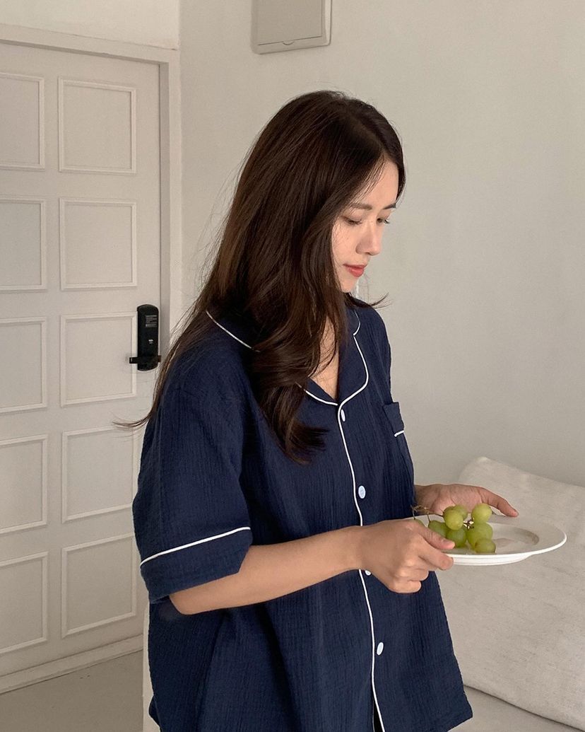 情侶睡衣 彩虹7天 短袖套裝4