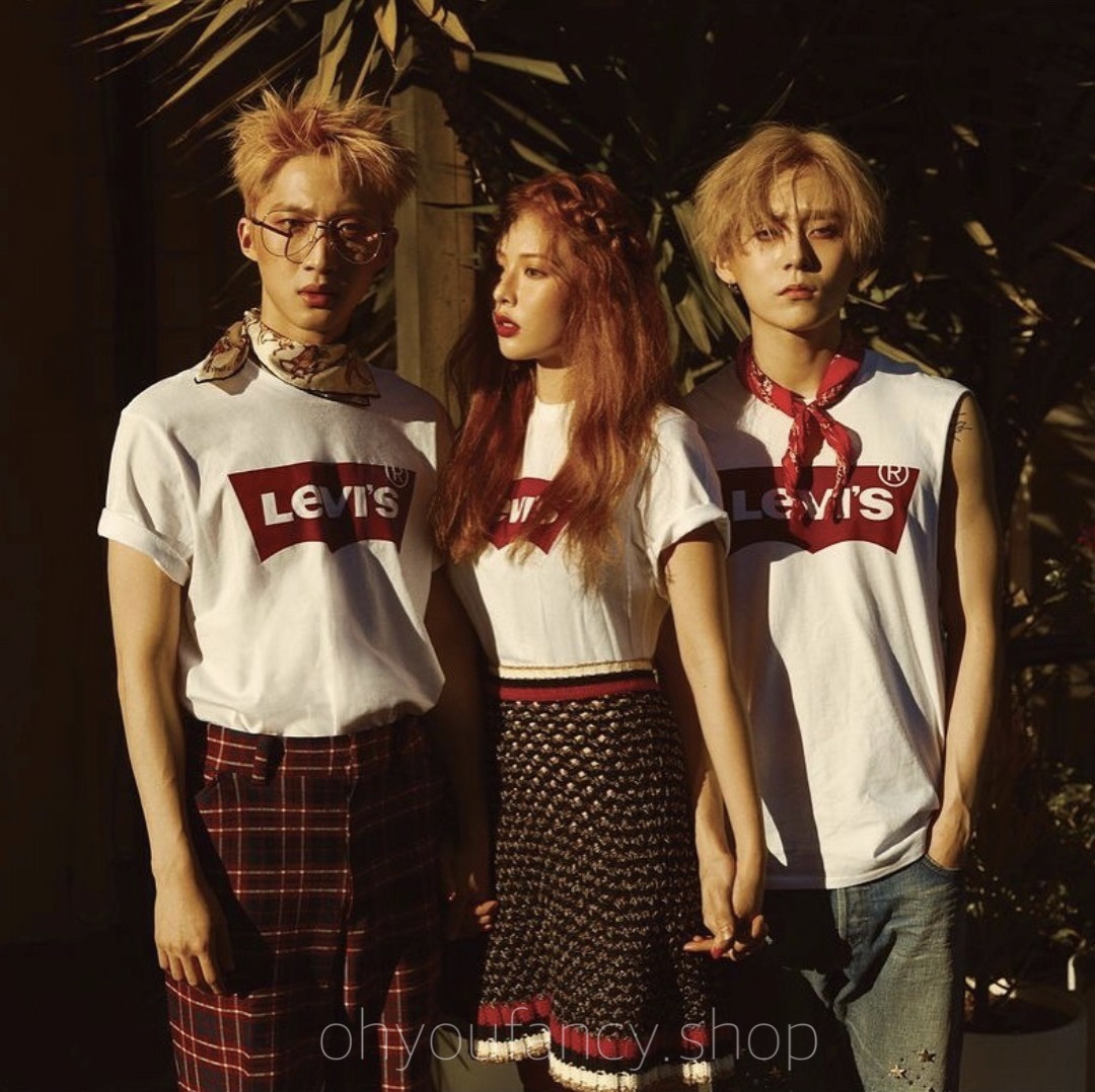 韓國Levis 經典Logo純棉T恤 泫雅同款3