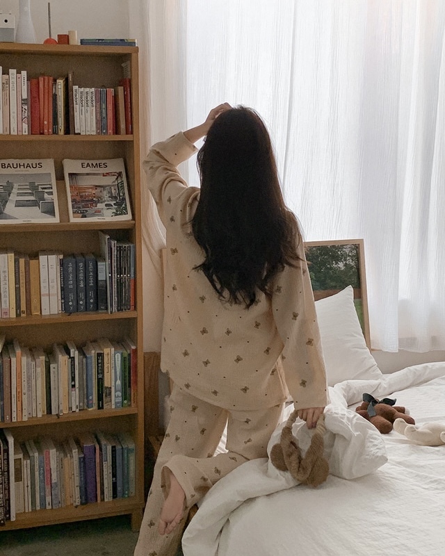 泰迪熊 長袖套裝