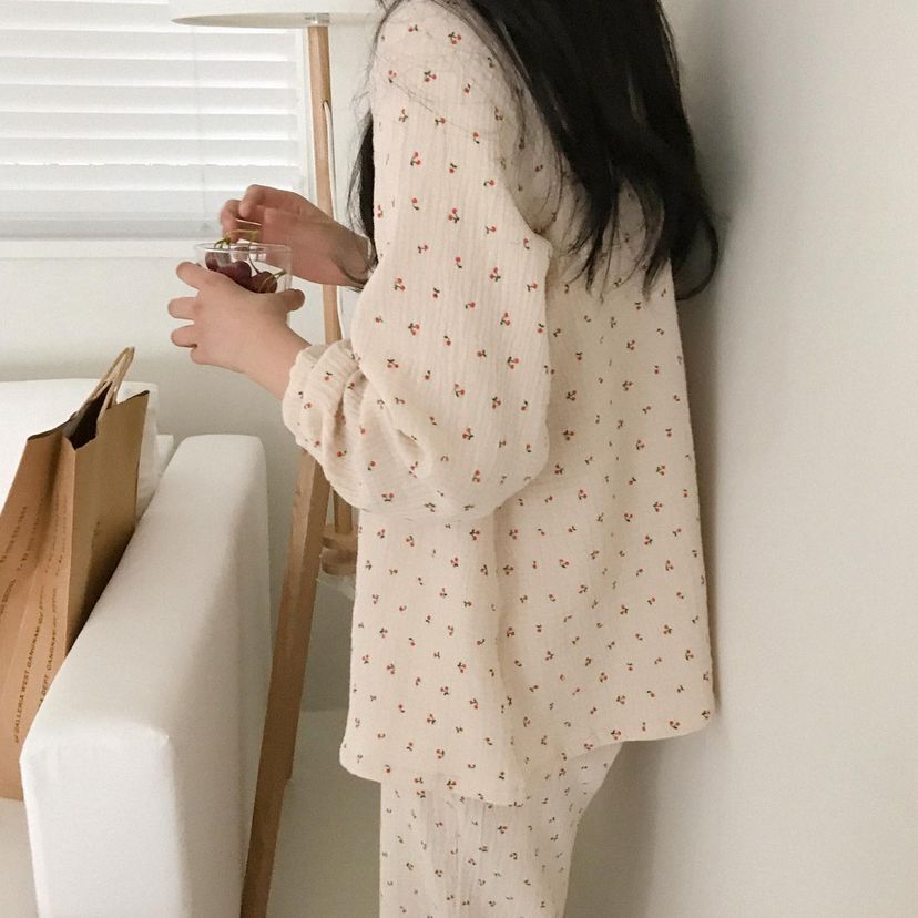 小櫻桃方領荷葉邊2