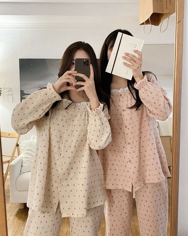 小櫻桃方領荷葉邊8