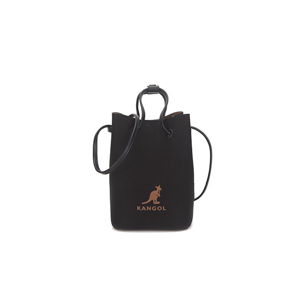 袋鼠 韓國限定 帆布PVC拼接 大方包1