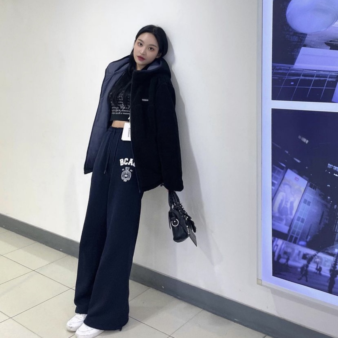 韓國COVERNAT 雙面羊絨 連帽外套4