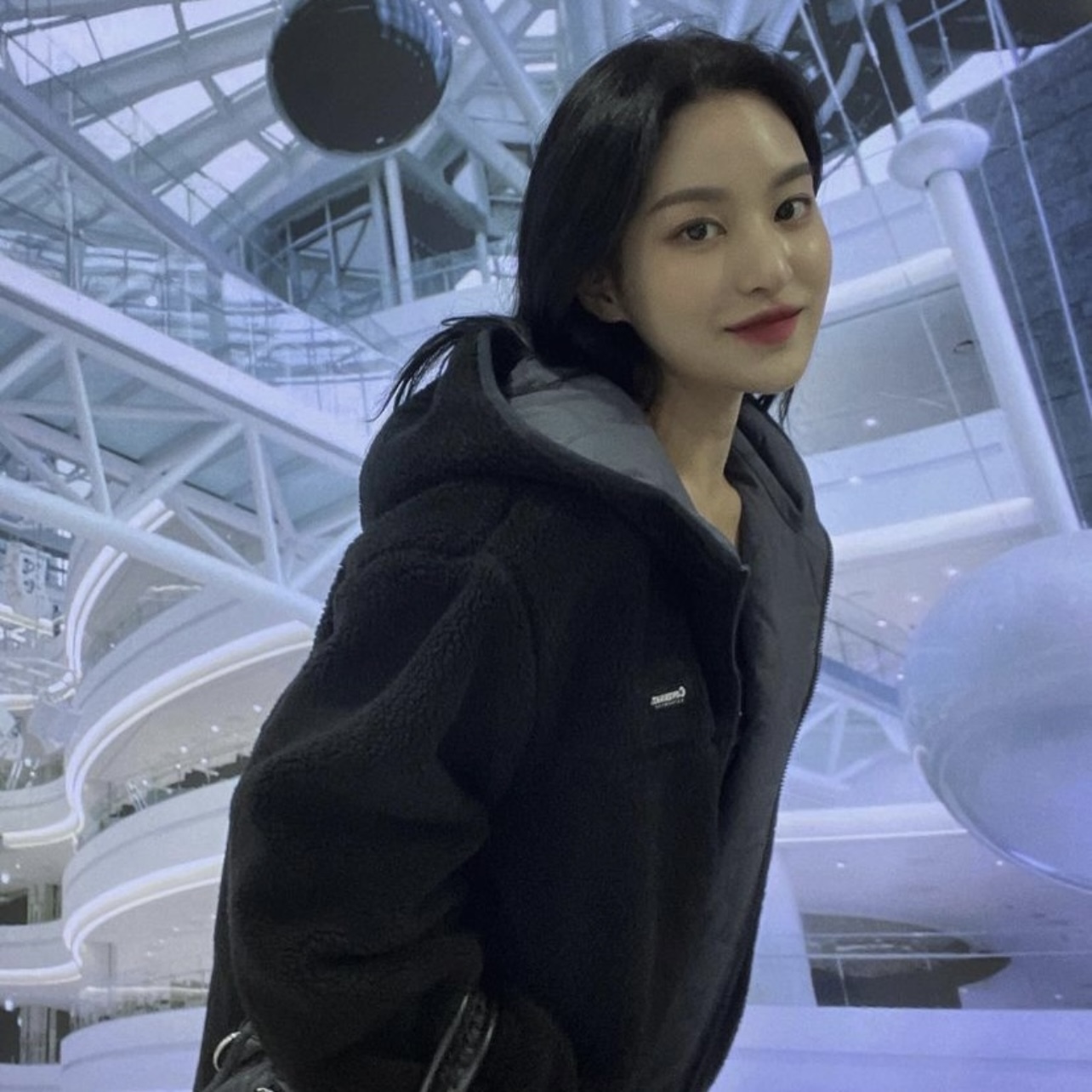 韓國COVERNAT 雙面羊絨 連帽外套2