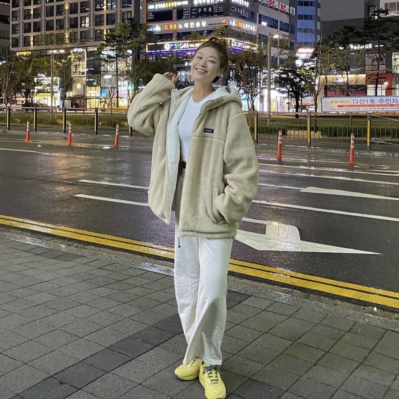 韓國COVERNAT 雙面羊絨 連帽外套6