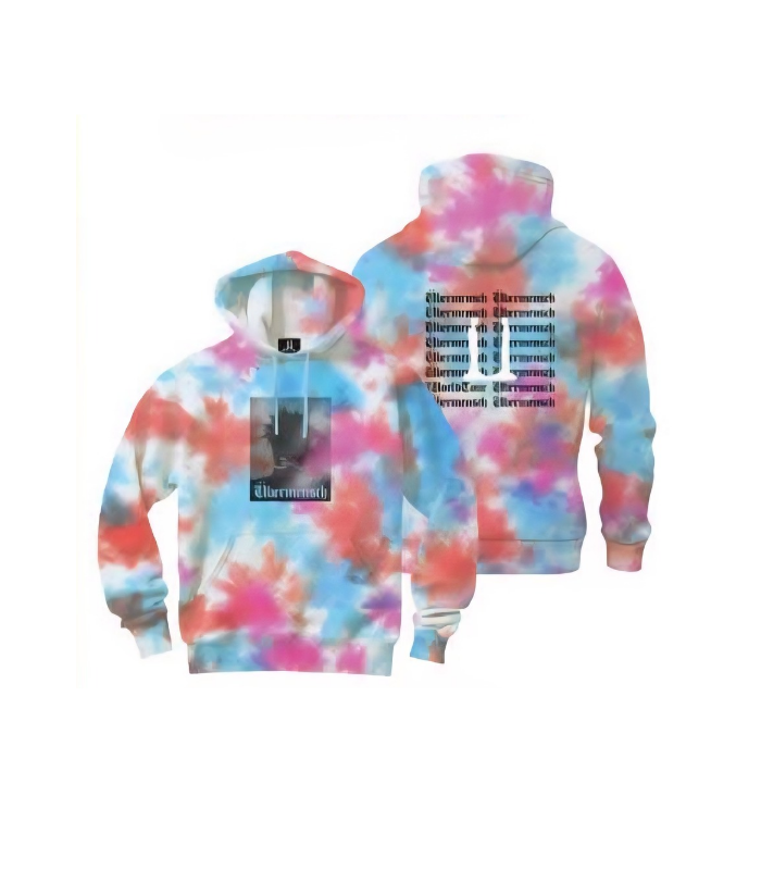G-DRAGON Übermensch Hoodie Tie-Dye 預購］G-Dragon 權志龍GD 首爾安可場週邊Ubermensch Hoodie Tie-Dye