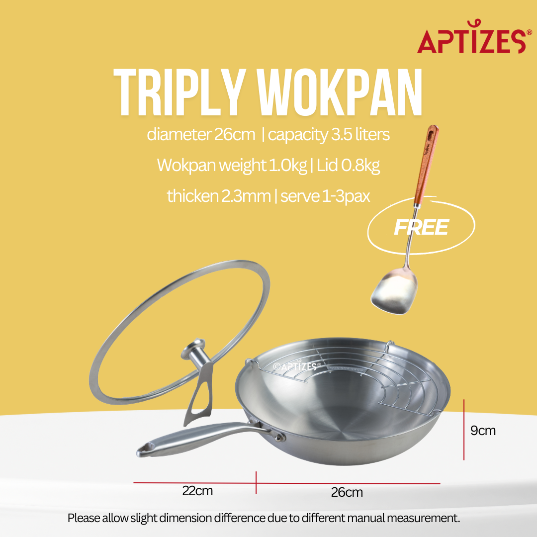 Wokpan 26cm FREE Spatula