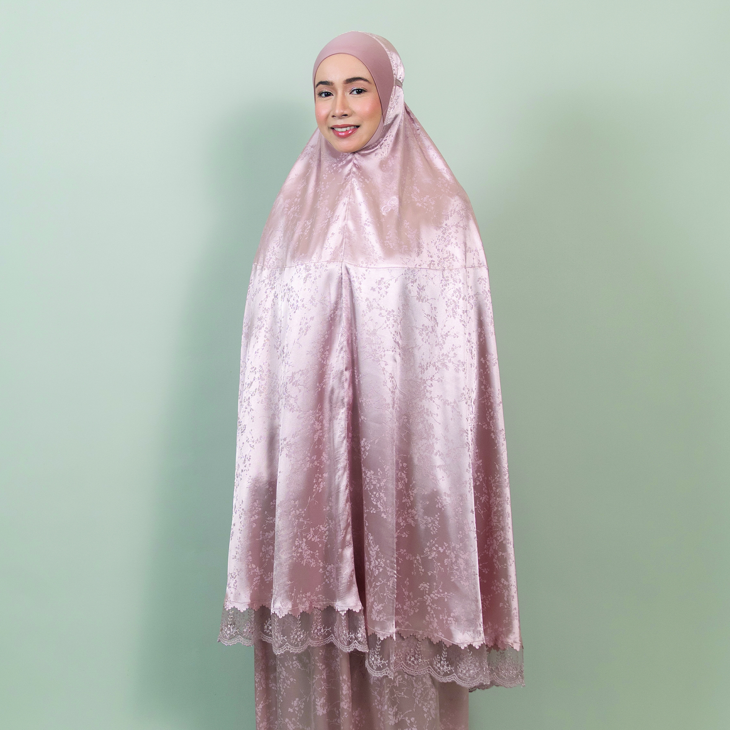 23825-Telekung Front (Pink)