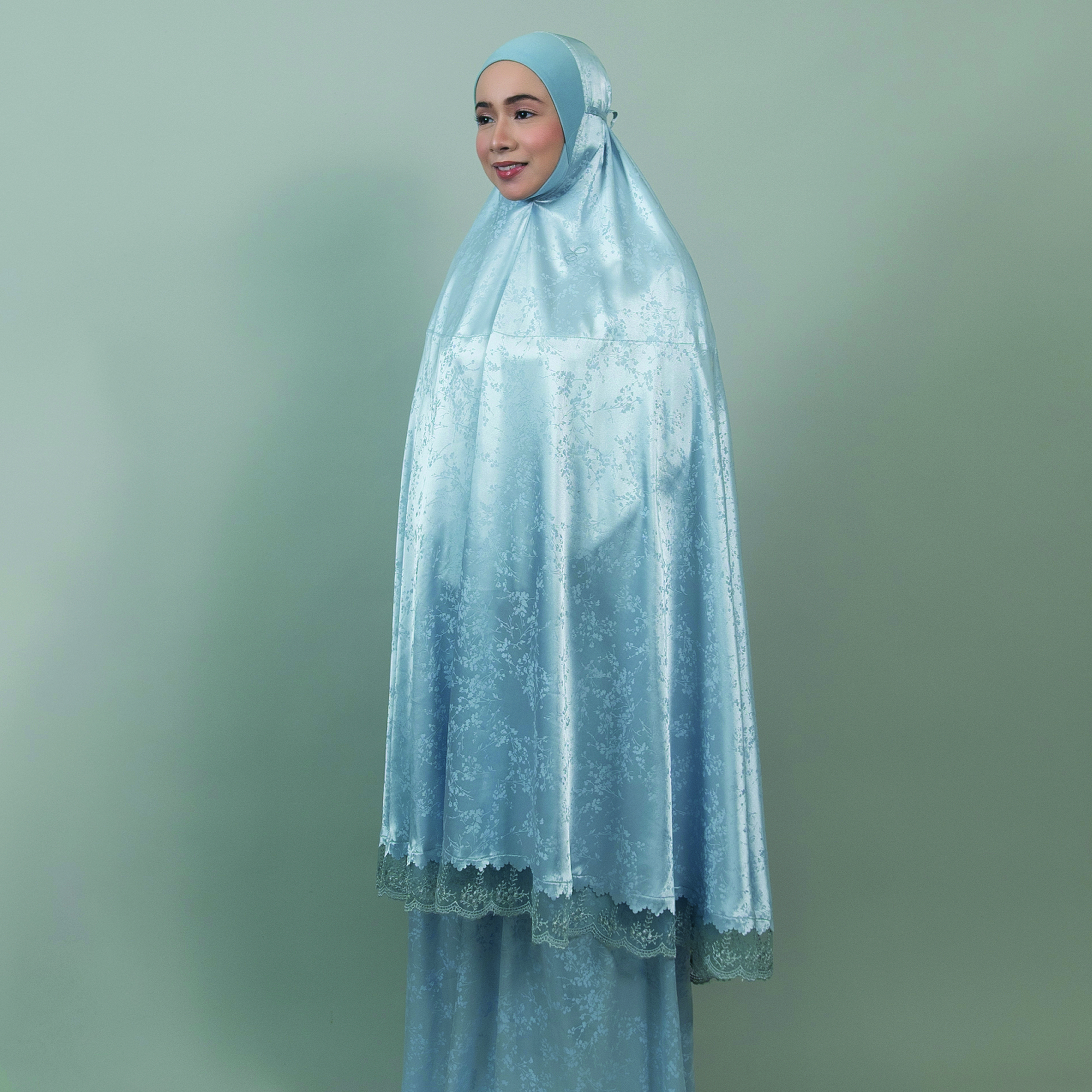 23825-Telekung Front (Blue)