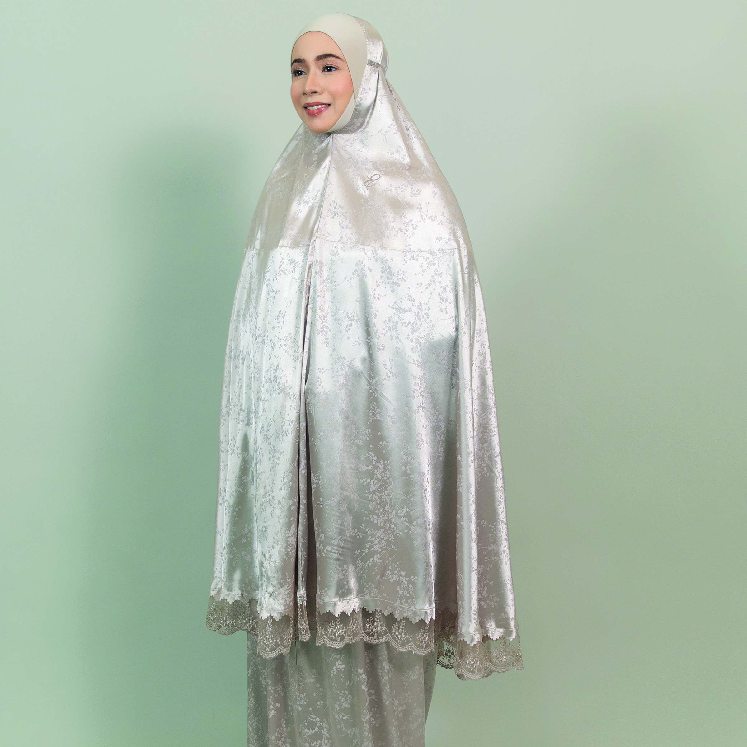 23825-Telekung Front (Nude)